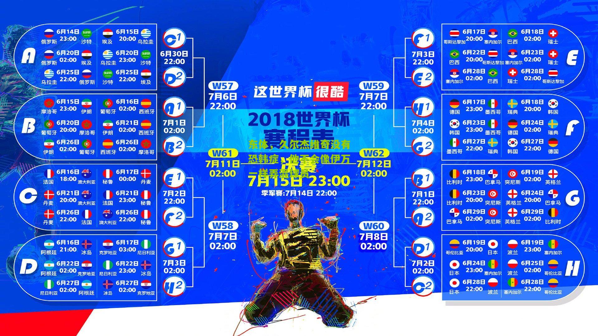 东体，久尔杰维奇没有恐韩症，他不会像伊万一样弄混球员
